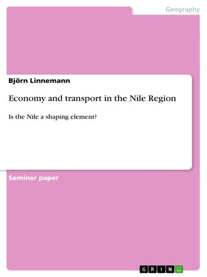 cover image of Economy and transport in the Nile Region